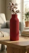 Интерьерная ваза "Fluted Bottle" 5 х 5 з 15 см - изображение 2