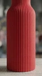 Интерьерная ваза "Fluted Bottle" 5 х 5 з 15 см - изображение 5