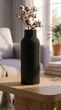 Интерьерная ваза "Fluted Bottle" 7 х 7 з 18 см - изображение 2