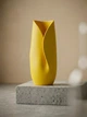Скульптурная интерьерная ваза "Folded Petal" 7 х 7 х 17 см - изображение 4