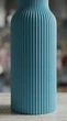 Интерьерная ваза "Fluted Bottle" 5 х 5 з 15 см - изображение 2