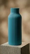 Интерьерная ваза "Fluted Bottle" 5 х 5 з 15 см - изображение 4
