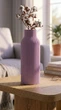 Интерьерная ваза "Fluted Bottle" 5 х 5 з 15 см - изображение 2