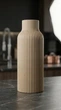 Интерьерная ваза "Fluted Bottle" 5 х 5 з 15 см - изображение 3