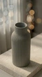 Интерьерная ваза "Fluted Bottle" 5 х 5 з 15 см - изображение 5