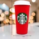 Многоразовый стакан с крышкой Starbucks Red Edition 480 мл - изображение 2