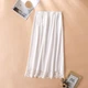Спідниця-комбінація міді з мереживною обробкою Honey Fashion Accessories S/M білий (10-148) - зображення 2