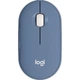 Мышь Logitech Pebble Enterprise Wireless/Bluetooth Light Blue - изображение 1