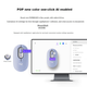 Мышь Logitech POP Bluetooth Lilac - изображение 5