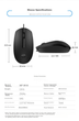 Миша HP M10 USB Black, набір 20 шт - зображення 5