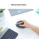 Мышь Logitech MX Lift Vertical Ergonomic Bluetooth Black/Grey - изображение 5