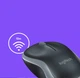 Мышь Logitech M185 Wireless Black/Grey - изображение 4
