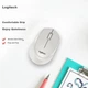 Мышь Logitech M330 Silent Wireless White - изображение 2