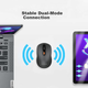 Миша Lenovo Howard 2022 Wireless/Bluetooth Black - зображення 3