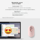 Мышь Logitech POP Bluetooth Rose, Cloud Pink - изображение 3
