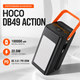 Павербанк Hoco DB49 Action 100000 мАг 22.5 Вт, портативний акумулятор з QC3.0, PD 20 Вт, 4 USB, Type-C і LED-дисплеєм - зображення 1