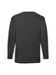Мужская футболка с длинным рукавом Fruit of the Loom Valueweight Long Sleeve 100% хлопок,размер M, Черная - изображение 7