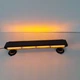 Стробоскоп-мигалка LED балка 70 см жовтий/помаранчевий для даху авто, 12/24V, кріплення магніт + присоска - зображення 2
