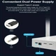 Wi-Fi роутер под две SIM 4G модем USB Type-C Маршрутизатор с мощным сигналом беспроводной вай фай роутер для sim - изображение 2