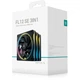 Комплект корпусних вентиляторів Deepcool FL12 SE 3 in 1 Black (R-FL12SE-BKAPN3-G) [168391] - зображення 7