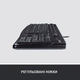 Клавіатура Logitech K120 Ukr (920-002643) - зображення 4