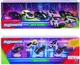 Набір автомобілів Majorette Neon Racer 5 шт 8504105004 (8504105004) - зображення 1