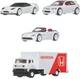 Zestaw samochodów Mattel Hot Wheels Premium Honda 4 szt JBM08 /2 (194735263592) - obraz 3