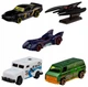 Zestaw samochodów Mattel Hot Batman 5 szt JLN10 /12 (194735367856) - obraz 3