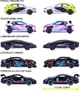 Набір автомобілів Majorette Neon Racer 5 шт 8504105004 (8504105004) - зображення 4