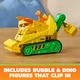 Ігровий набір Spin Master Paw Patrol The Dino Movie Rubble Dino Rescue Bulldozer 6075771 /3 (681147110236) - зображення 4