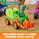 Ігровий набір Spin Master Paw Patrol The Dino Movie Rocky Dino Rescue Recycler 6075772 (681147110250) - зображення 4