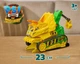 Zestaw do gry Spin Master Paw Patrol The Dino Movie Rubble Dino Rescue Bulldozer 6075978 (681147113930) - obraz 9