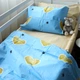 Простынь на резинке (бязь) Kids Time - высота 17-0463 Love stories 80*160 - изображение 4