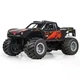 Радиоуправляемая машинка-амфибия JJRC Q156 (1:16) для суши и воды Черный с красным - изображение 1