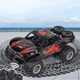 Радиоуправляемая машинка-амфибия JJRC Q156 (1:16) для суши и воды Черный с красным - изображение 4