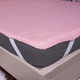 Наматрасник №1761 Eco Light Coral (Silk) (обычный на резинке по углам) 70*140 - изображение 4