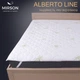 Наматрасник №1027 Alberto Bamboo Aloe Vera (обычный на резинке по углам) 200*200 - изображение 2