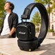 Беспроводные накладные наушники Major IV Bluetooth 5.0 с беспроводной зарядкой, черные - изображение 1