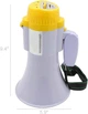 Рупорный громкоговоритель MEGAPHONE HW-8C 15 Вт с записью голоса, аккумулятором и ремнем - изображение 2