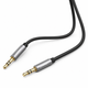 Аудіокабель UGREEN AV119 3.5mm Male to 3.5mm Male Cable 1m Black (UGR-10733) - зображення 2