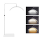 Бестеневая LED лампа 50W 28 дюймов 320 светодиодов для косметологов и визажистов HD-M8X белая - зображення 5