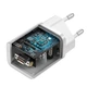 Зарядное устройство Baseus Super Silicone Quick Charge Charger 25W Сетевой адаптер Type-C с быстрой зарядкой QC3.0/PD3.0, Белый - изображение 6