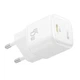 Зарядний пристрій Baseus PicoGo GaN Fast Charger 45W Мережевий адаптер Type-С зі швидкою зарядкою PD3.0/QC3.0/AFC/SCP/FCP, Білий - зображення 5