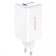 Зарядное устройство Proove Pocket GaN Max 100W Сетевой адаптер 2Type-C/USB с быстрой зарядкой QC4+/PD3.0, Белый - изображение 1