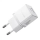 Зарядное устройство Baseus Palm Fast Charger 30W Сетевой адаптер Type-C/USB с быстрой зарядкой PD3.0/QC3.0/SCP/AFC, Белый - изображение 3