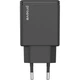 Зарядное устройство Proove Slender 45W Сетевой адаптер 1USB/1Type-C с быстрой зарядкой QC4+/PD3.0, Черный - изображение 3