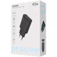 Зарядное устройство Proove Slender 45W Сетевой адаптер 1USB/1Type-C с быстрой зарядкой QC4+/PD3.0, Черный - изображение 10