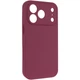 Силиконовый чехол Silk Full Camera Protective для Apple iPhone 17 Pro Max (6.9") Plum - изображение 1