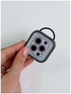 Защитное стекло на камеру Diamonds Lens для iPhone 11 Pro 11 Pro Max стеклянное с рамкой защита камеры Silver SR-547 - изображение 2