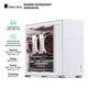 Корпус JONSBO D41 STD White - зображення 4